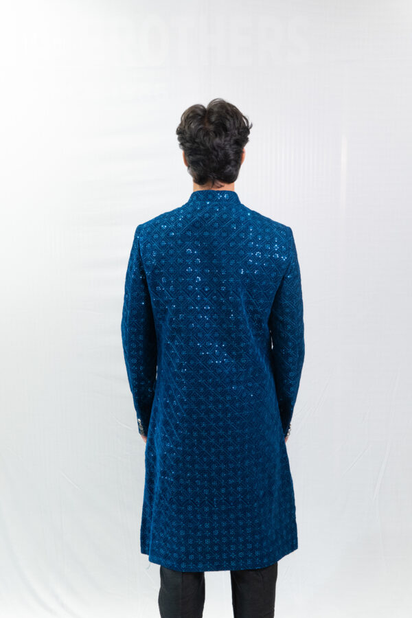 Indo Western Outfit for Men – Perfect Fusion of Traditional Ethnic Wear and Modern Style for Weddings & Festive Occasions - Image 5