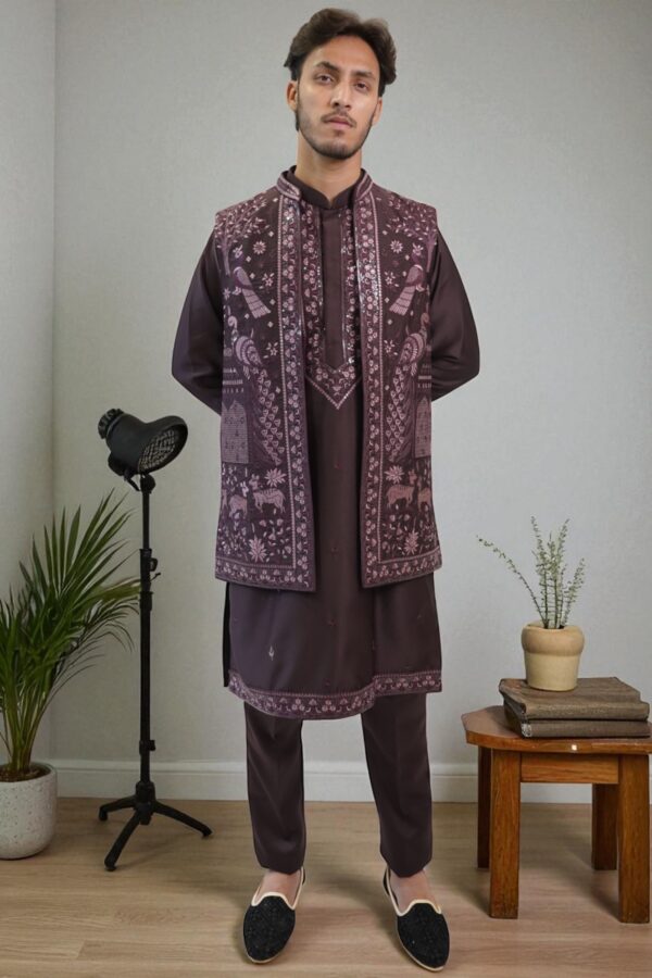 Embroidery Indo Western for Men - Image 6