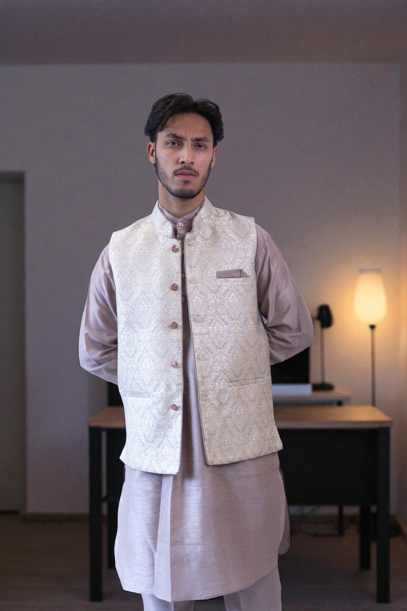 Men’s Royal Kurta Jacket Set