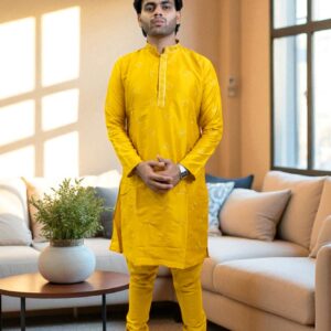 Fancy Silk Kurta Pajama for men