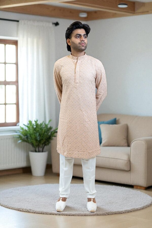 Sequence Kurta Pajama for men - Image 2