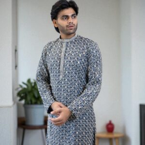Designer Sequence Kurta Pajama for Weddings & Festivals