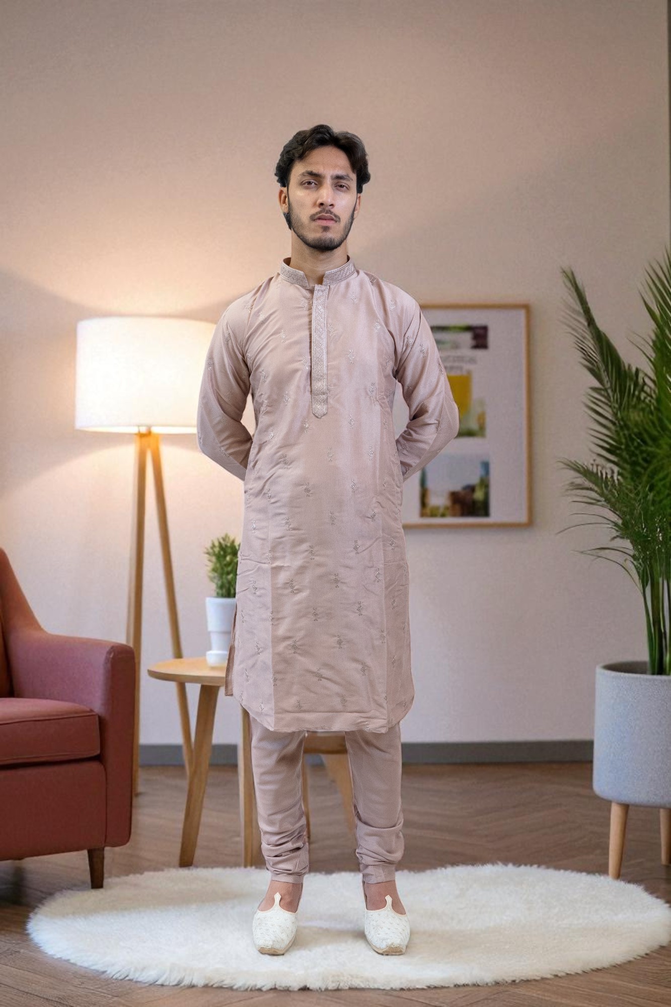 Pure Silk Kurta for men
