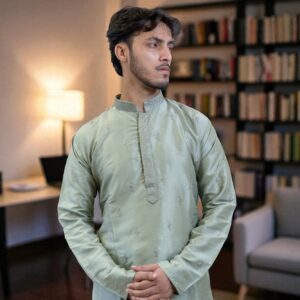 Designer Silk Kurta for men