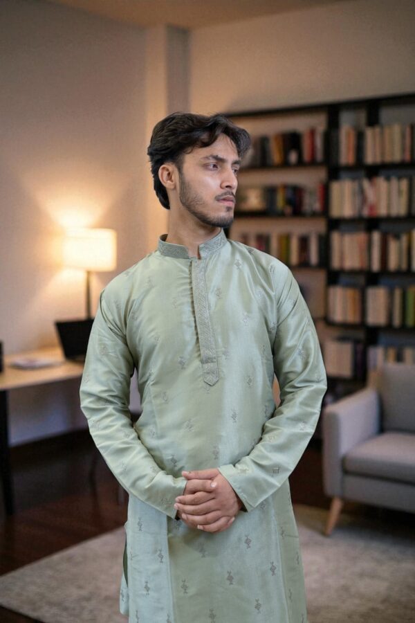 Designer Silk Kurta for men