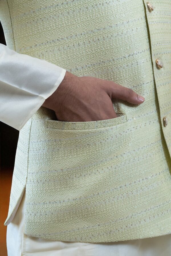 Nehru Jacket for Wedding - Image 3
