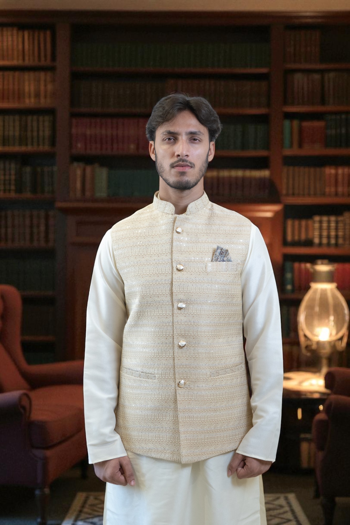 Nehru Jacket Party Outfit