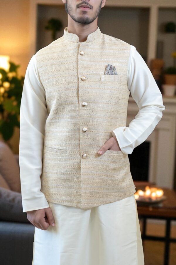 Nehru Jacket Party Outfit - Image 2