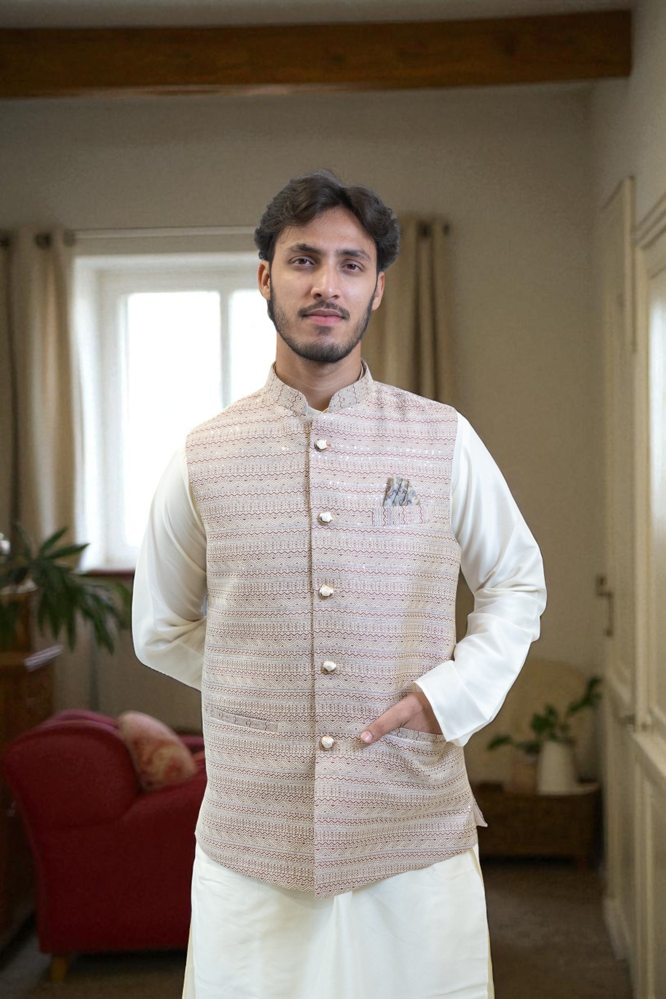 Traditional Nehru Jacket for Men