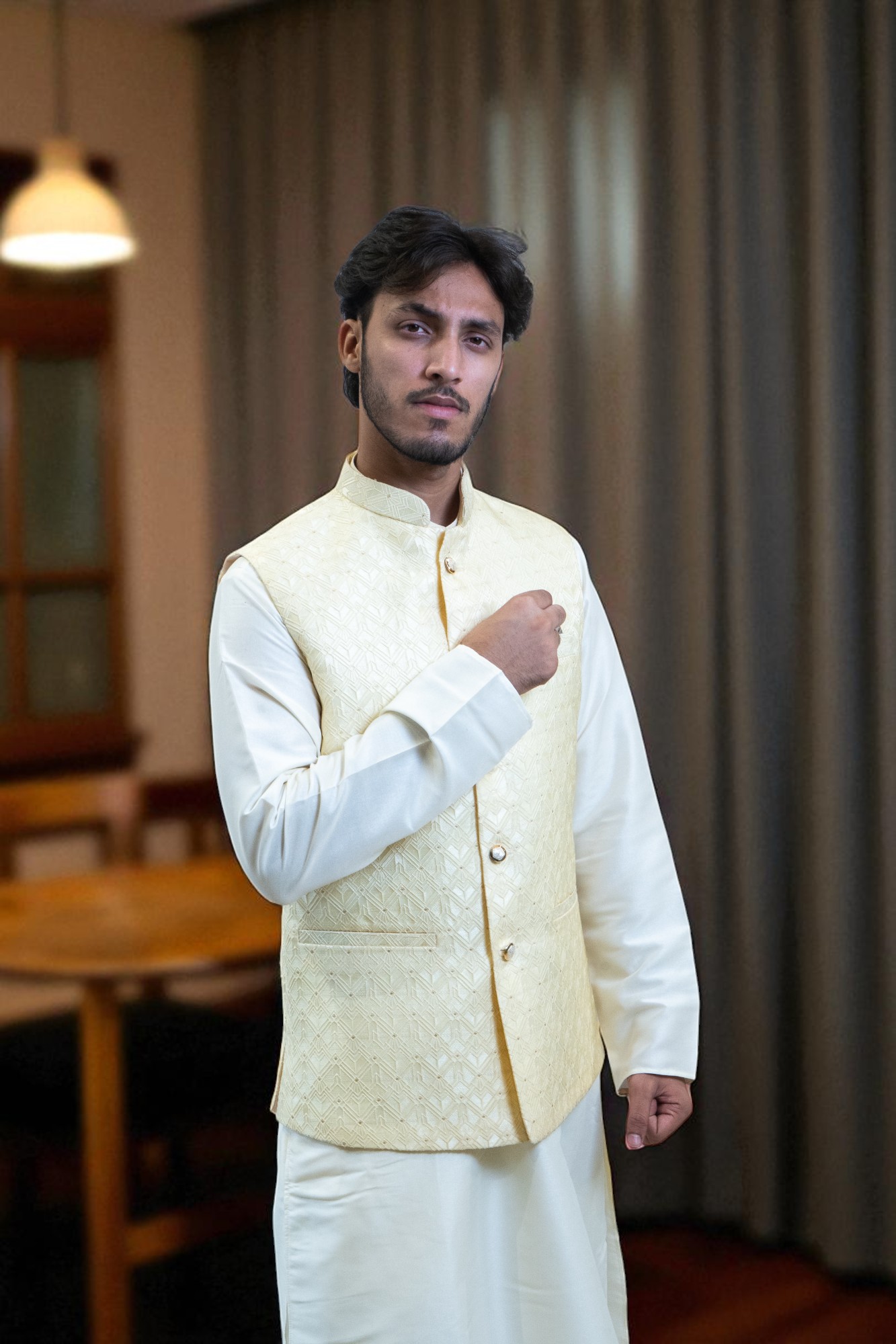 Formal sequin jacket mens