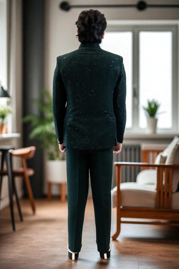 Dark Green Suiting Fabric – Stylish & Comfortable - Image 6