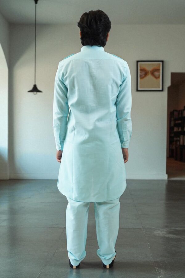 Pathani Kurta Pajama Set for Men - Image 4