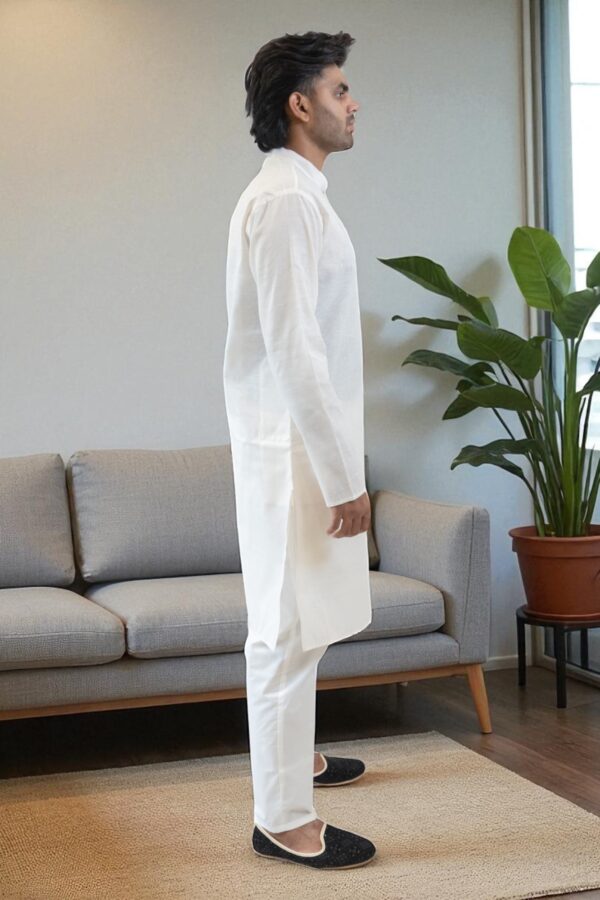 off white kurta pajama - Image 4