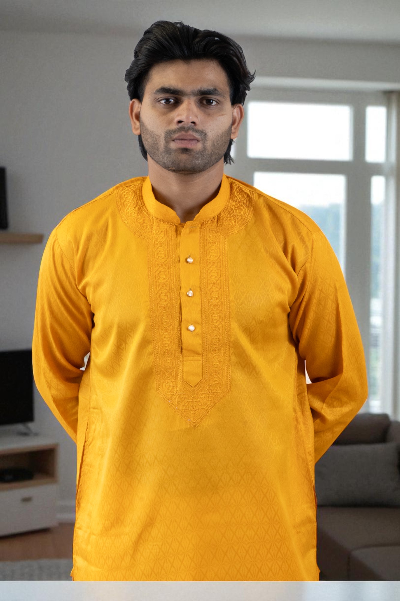 Yellow Kurta Pajama