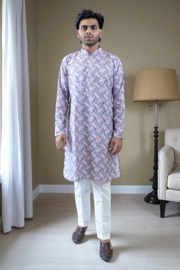 Stylish Multi-Color Kurta Pajama for Wedding and Party Wear - Image 2
