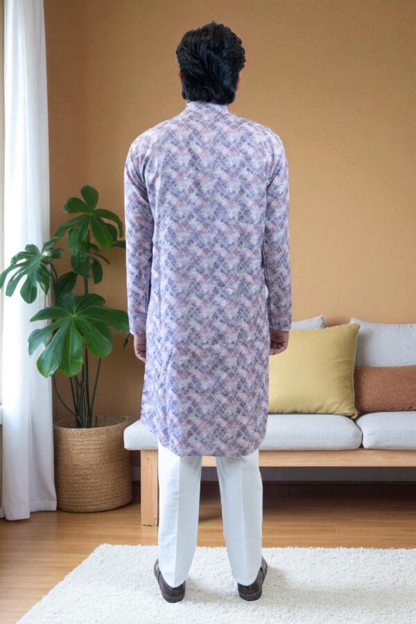 Stylish Multi-Color Kurta Pajama for Wedding and Party Wear - Image 4
