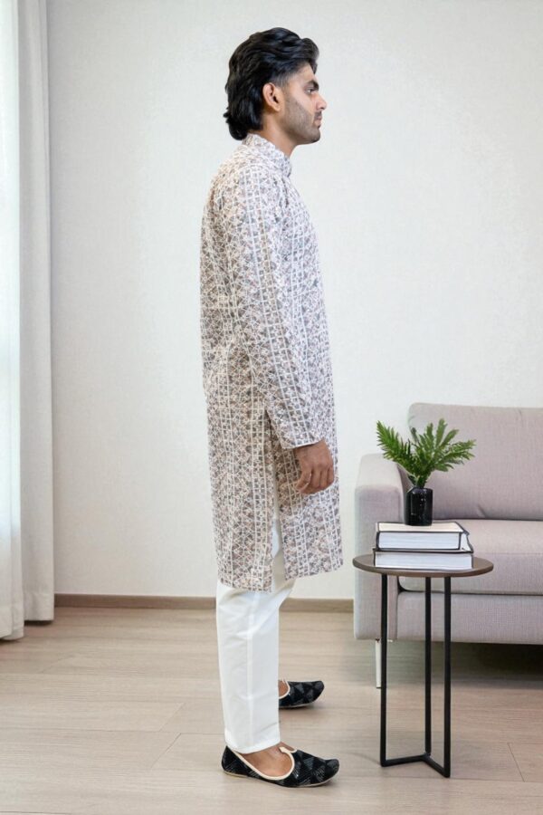 Multi-Color Kurta Pajama for Men – Stylish & Comfortable - Image 2