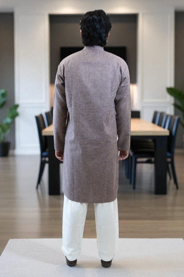 Khadi Kurta Pajama for Summer Wear - Image 6