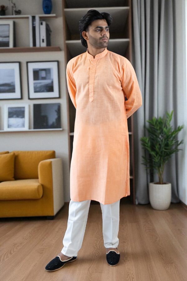 Khadi Kurta Pajama for Summer Wear – Comfortable & Versatile Ethnic Wear - Image 2