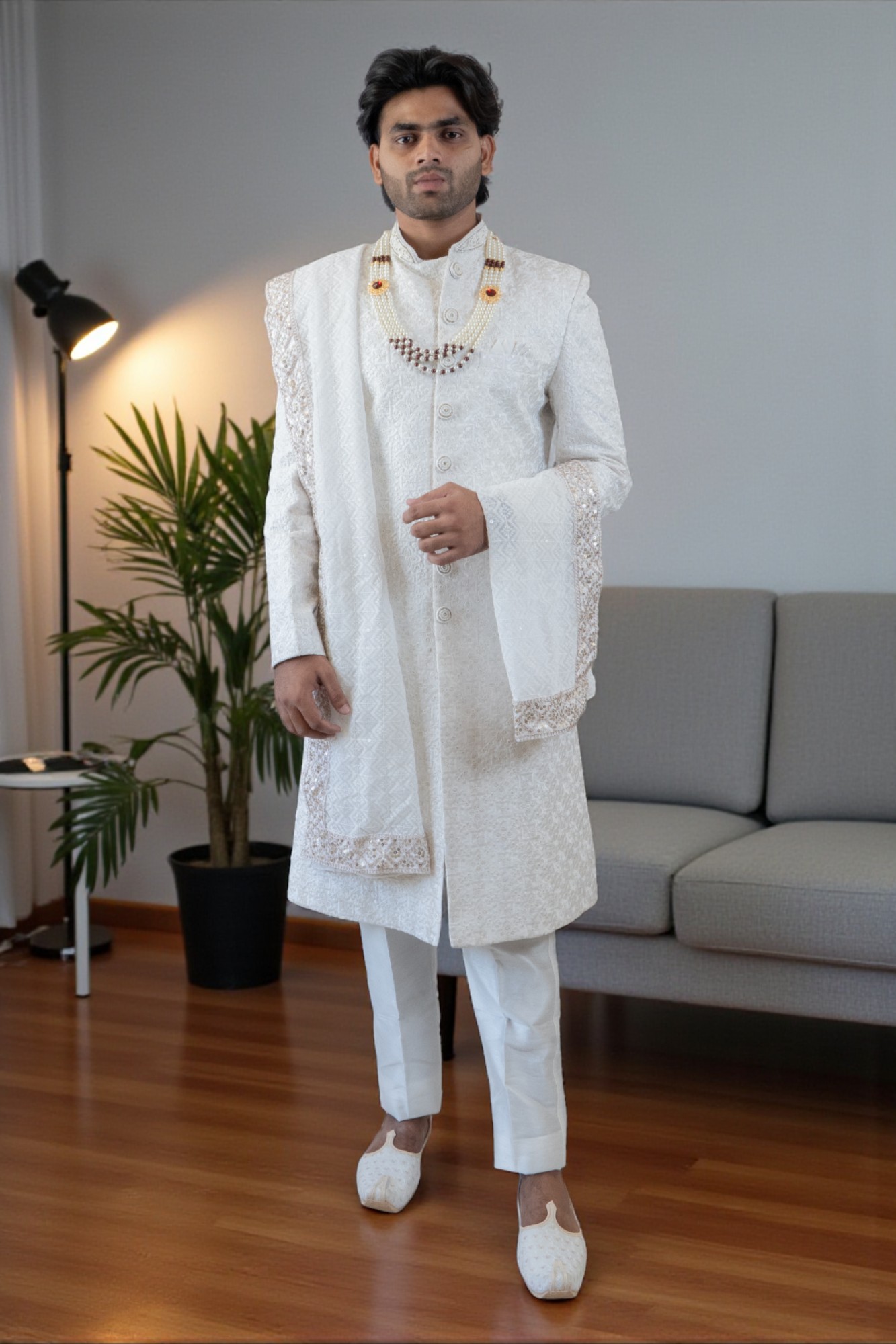 Ethnic Sherwani Set for Men – Modern Style & Elegant Design
