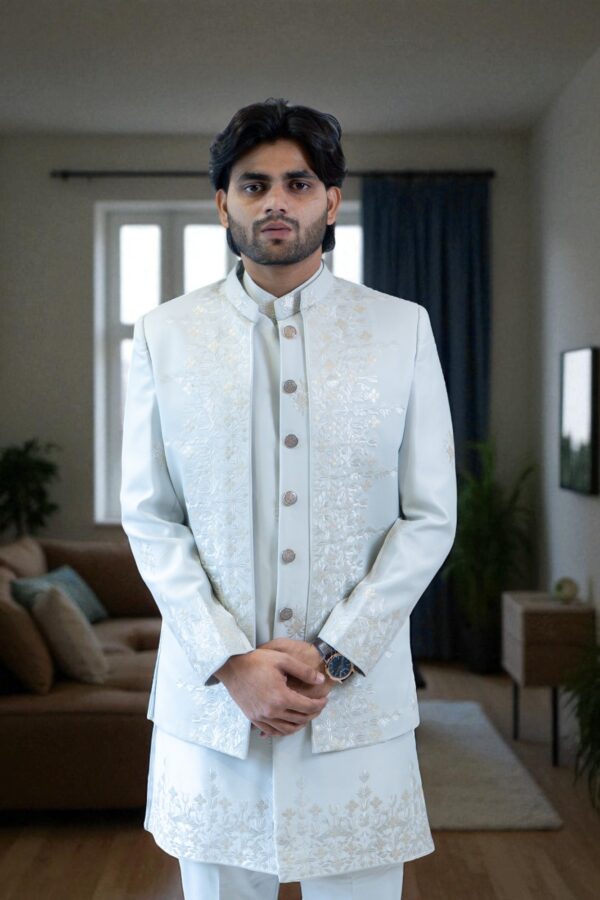 Grey Indo-Western Suit – Stylish, Comfortable & Trending