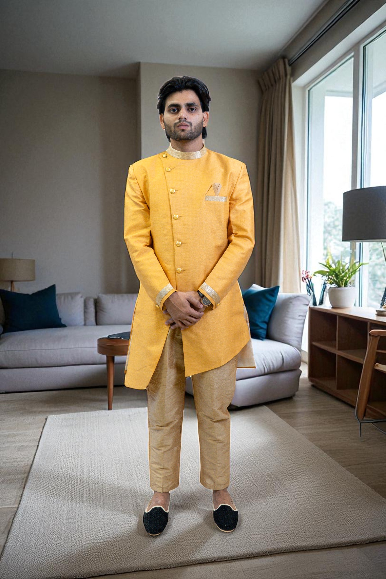 Band Gala Indo Western Suit for Men – Stylish Occasion Wear