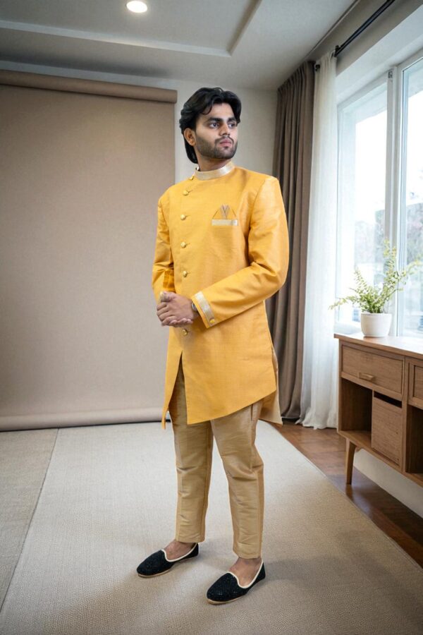 Band Gala Indo Western Suit for Men – Stylish Occasion Wear - Image 2