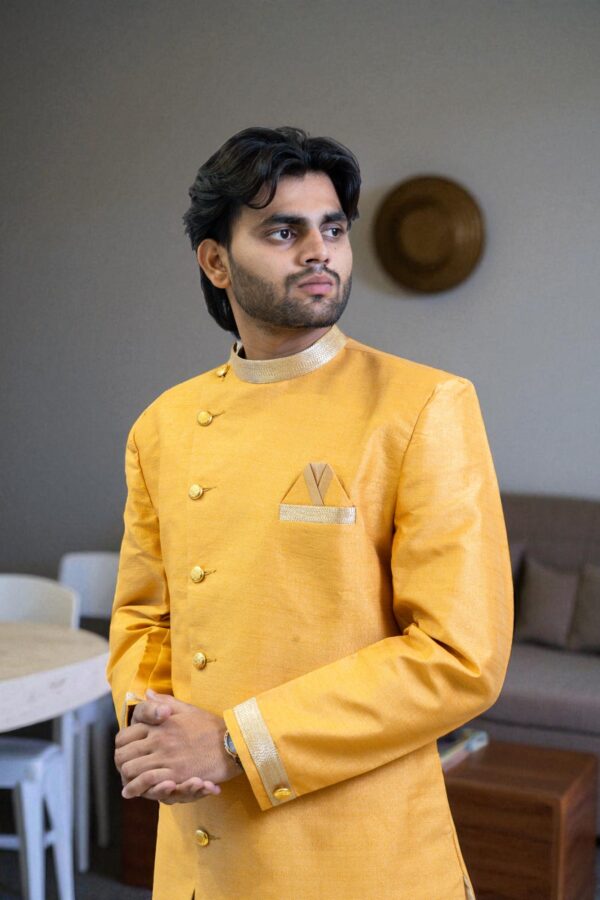 Band Gala Indo Western Suit for Men – Stylish Occasion Wear - Image 3