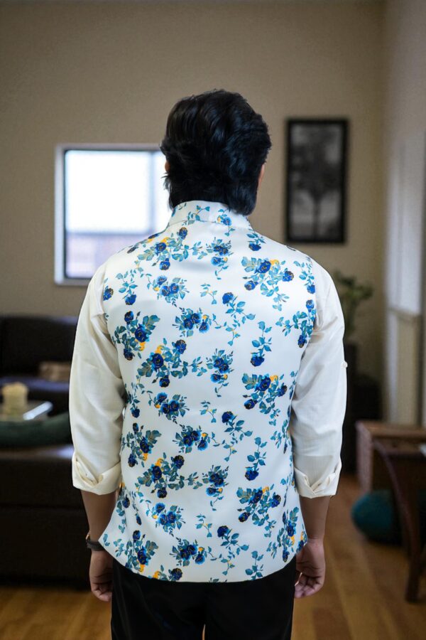 Designer Casual Ethnic Wear with Floral Pattern – Stylish & Modern - Image 7