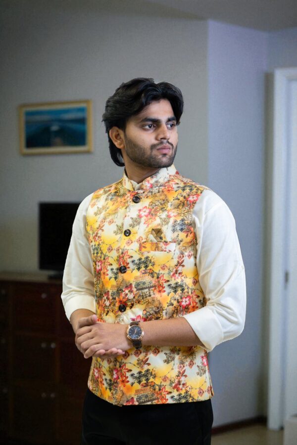 Luxury Men’s Festive Jacket – Elegant & Stylish - Image 3