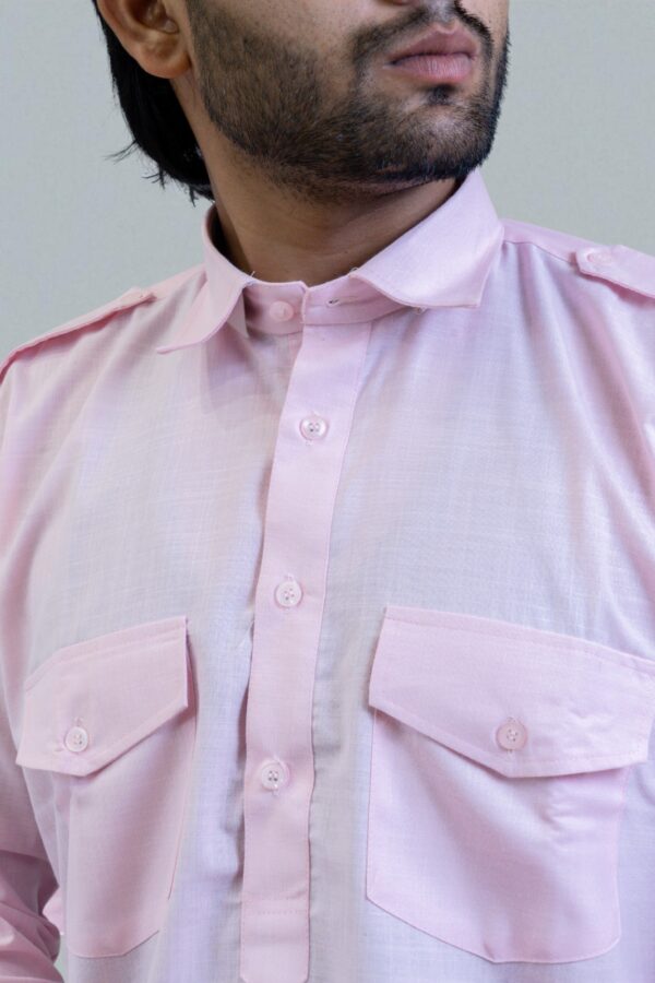 Pink Pathani Kurta - Image 5