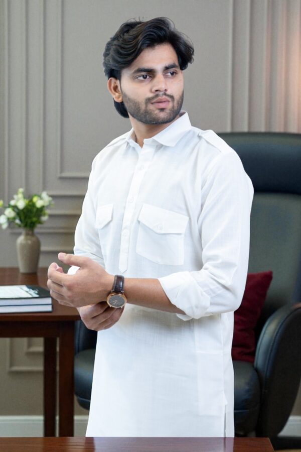 Men’s Pathani Kurta with Salwar – 100% Cotton & Comfortable