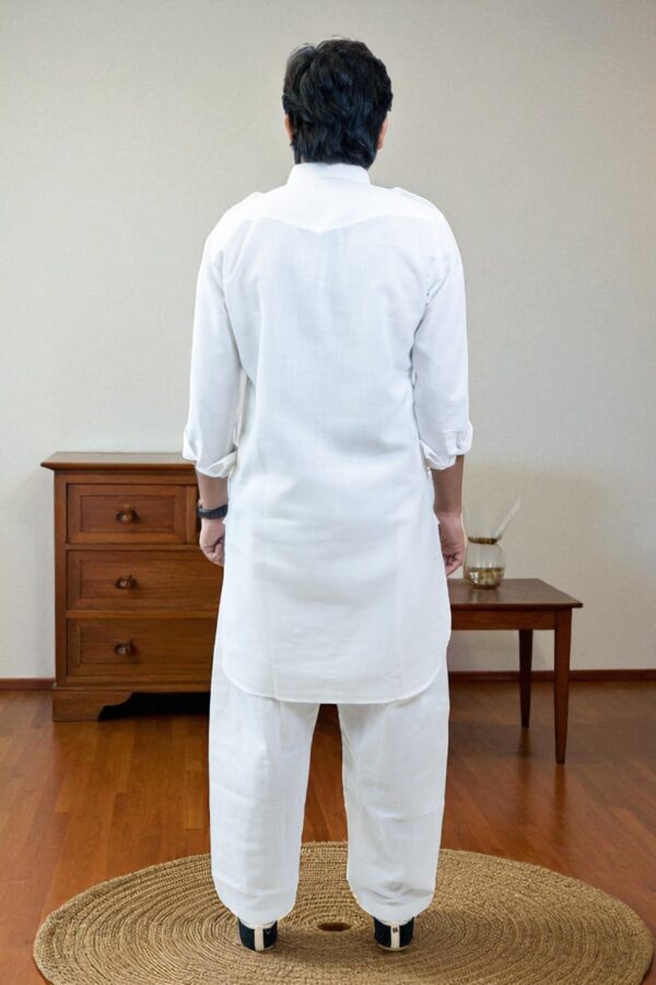 Men’s Pathani Kurta with Salwar – 100% Cotton & Comfortable - Image 5
