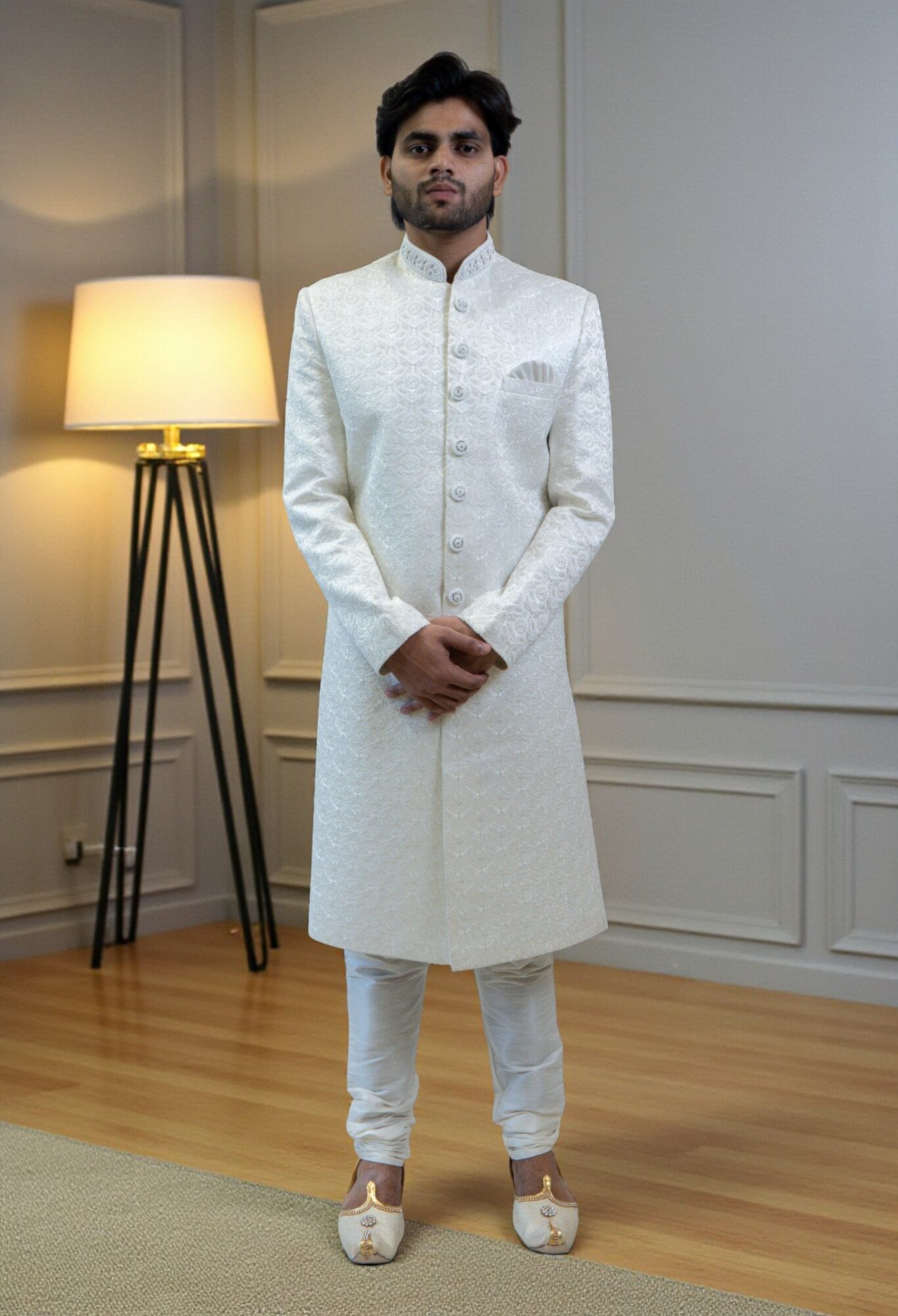 Sherwani for Men – Multi-Design Thread Work, Elegant & Comfortable