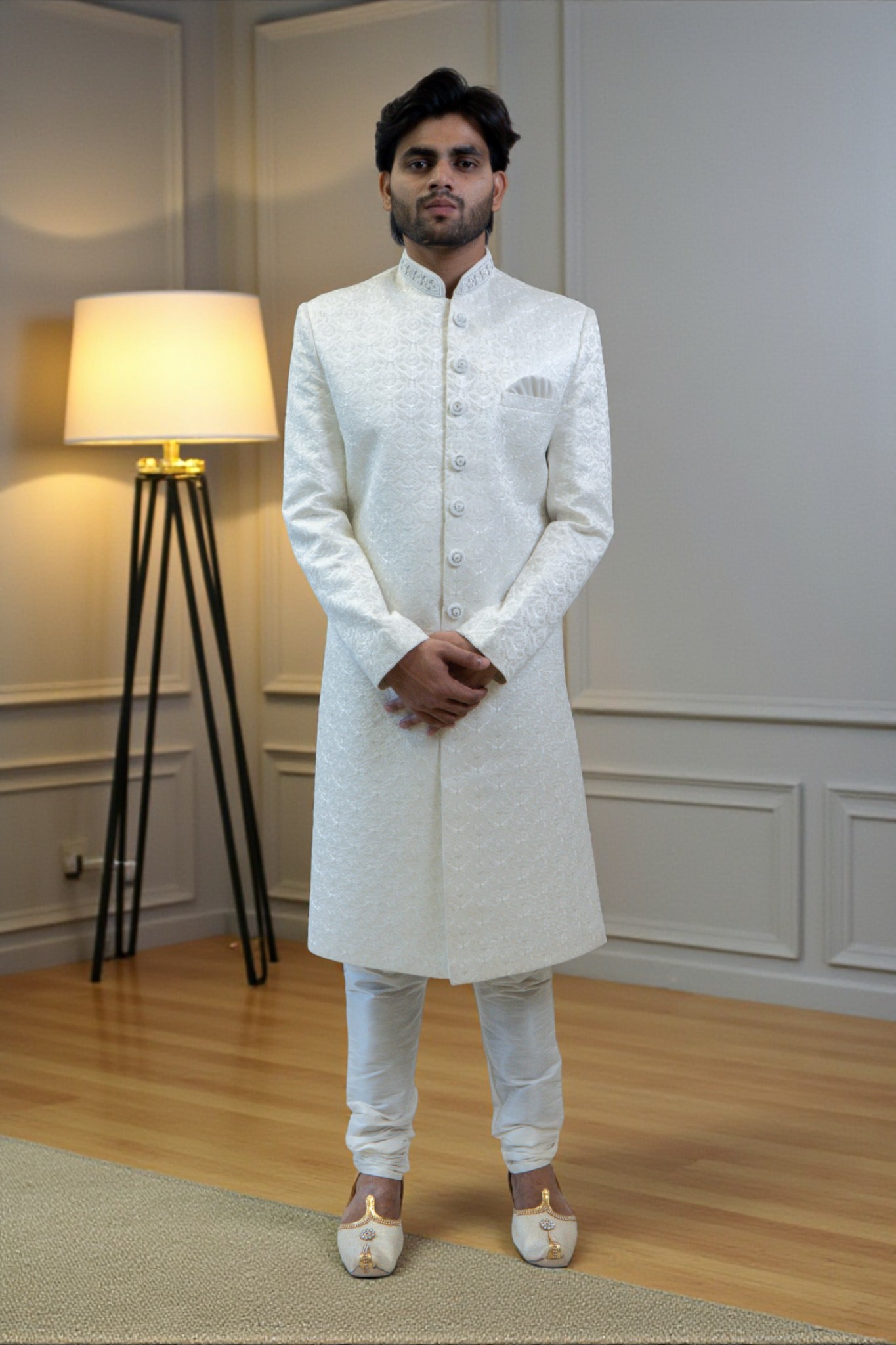 Sherwani for Men – Multi-Design Thread Work, Elegant & Comfortable