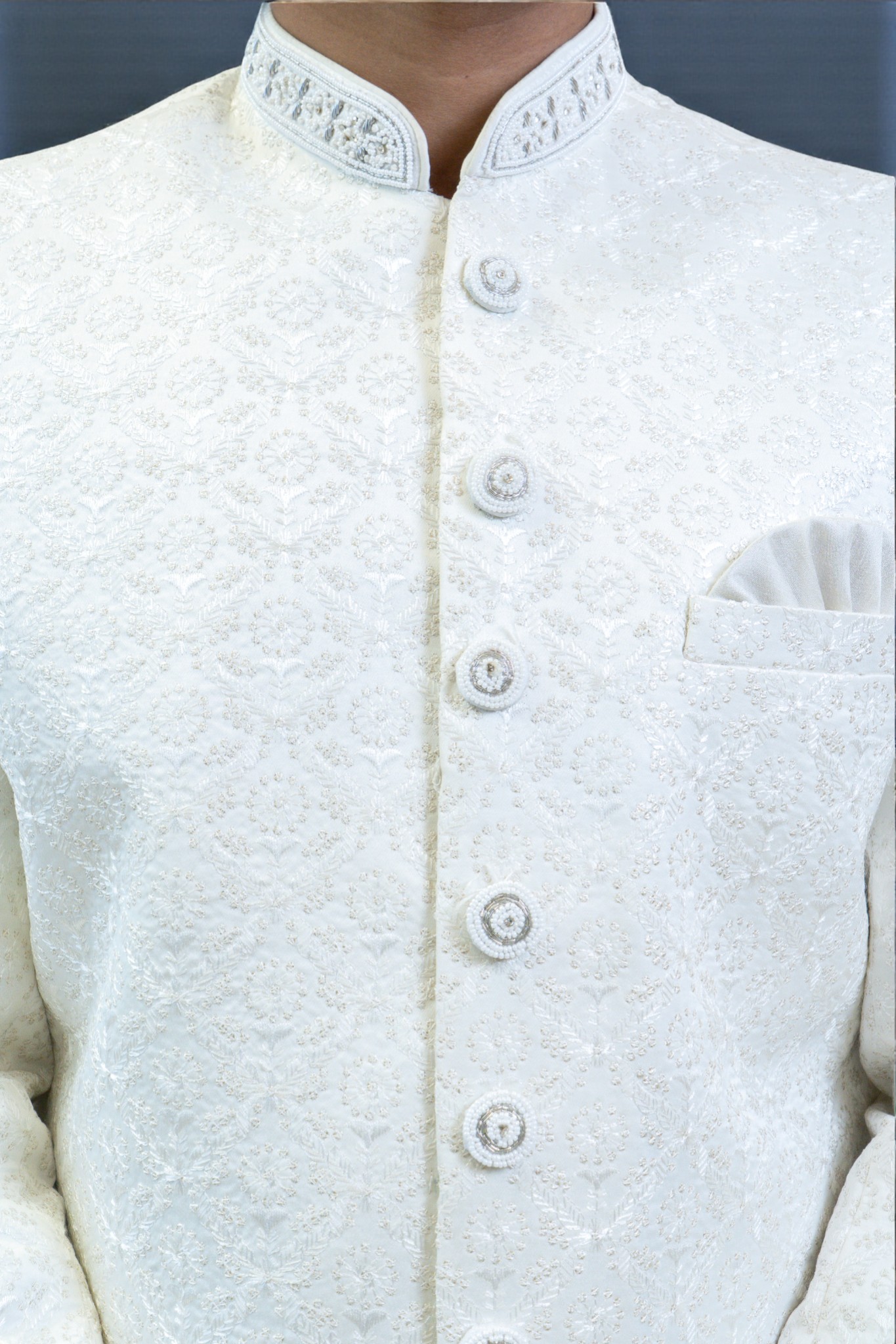 Sherwani for Men – Multi-Design Thread Work, Elegant & Comfortable - Image 4