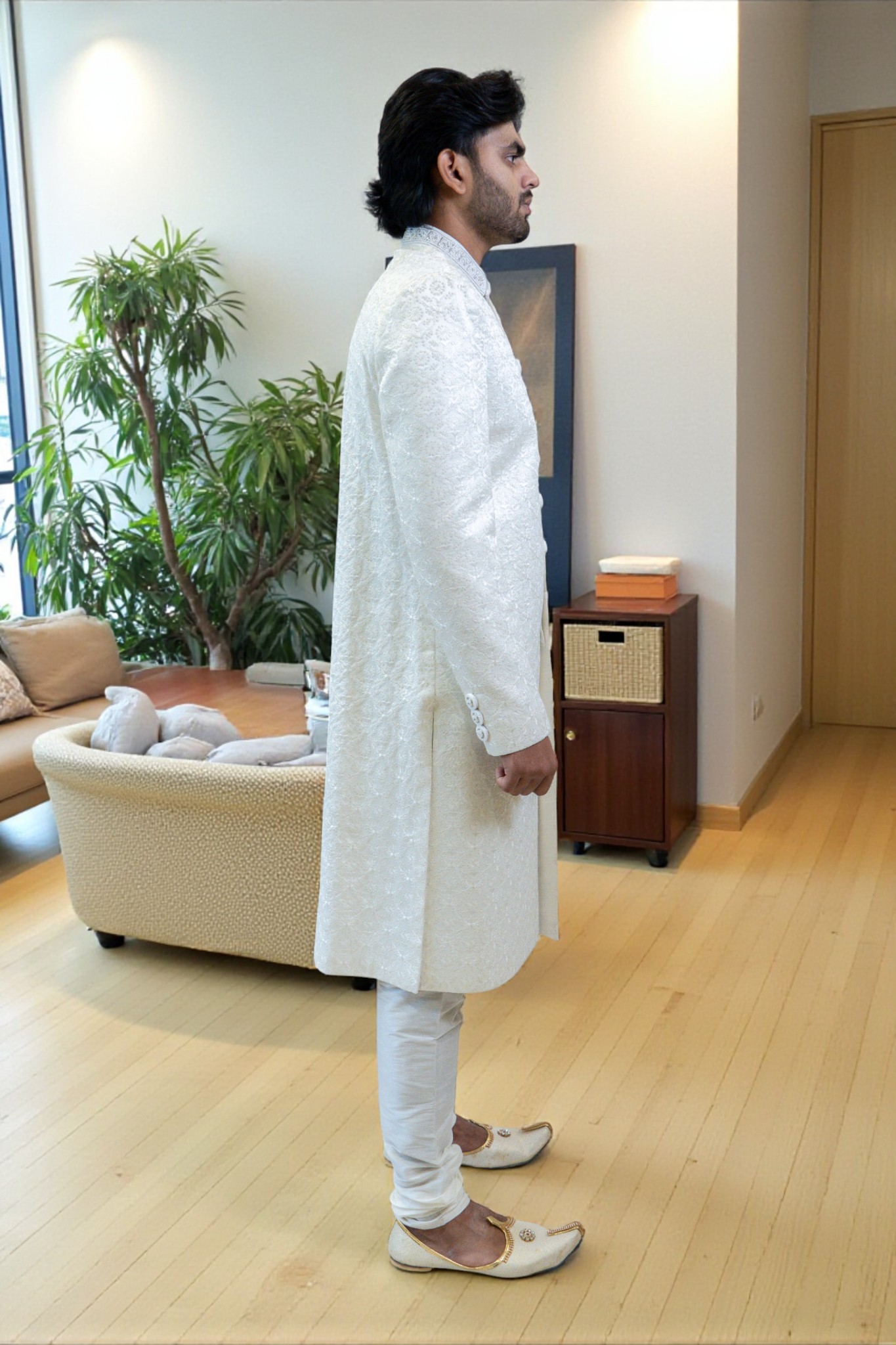 Sherwani for Men – Multi-Design Thread Work, Elegant & Comfortable - Image 5