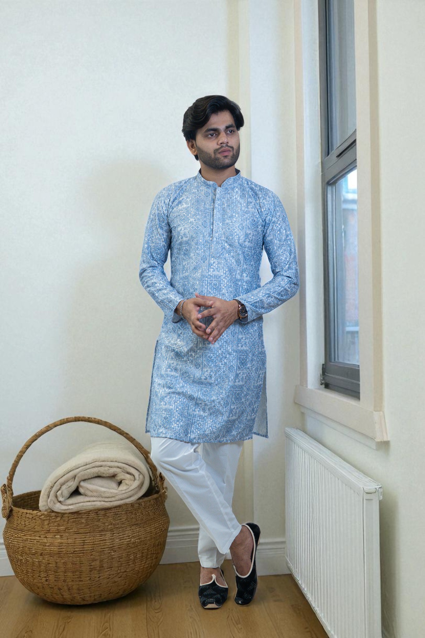 Men’s Party Wear & Diwali Kurta Pajama Collection - Image 4