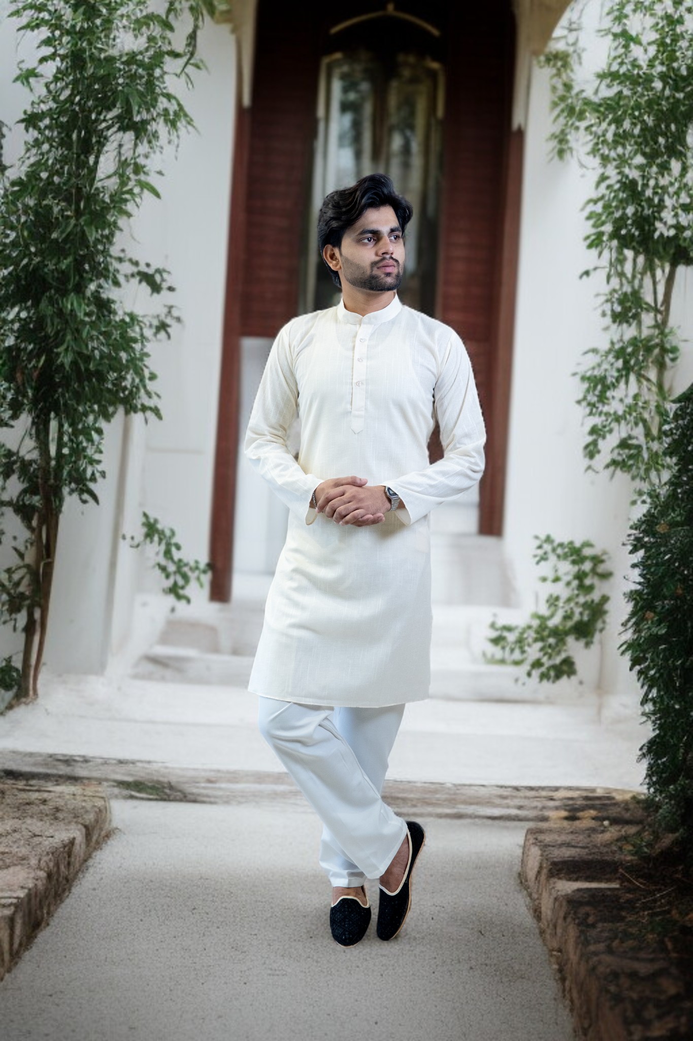 White Kurta Pajama – Pure Comfort for Everyday Wear - Image 2