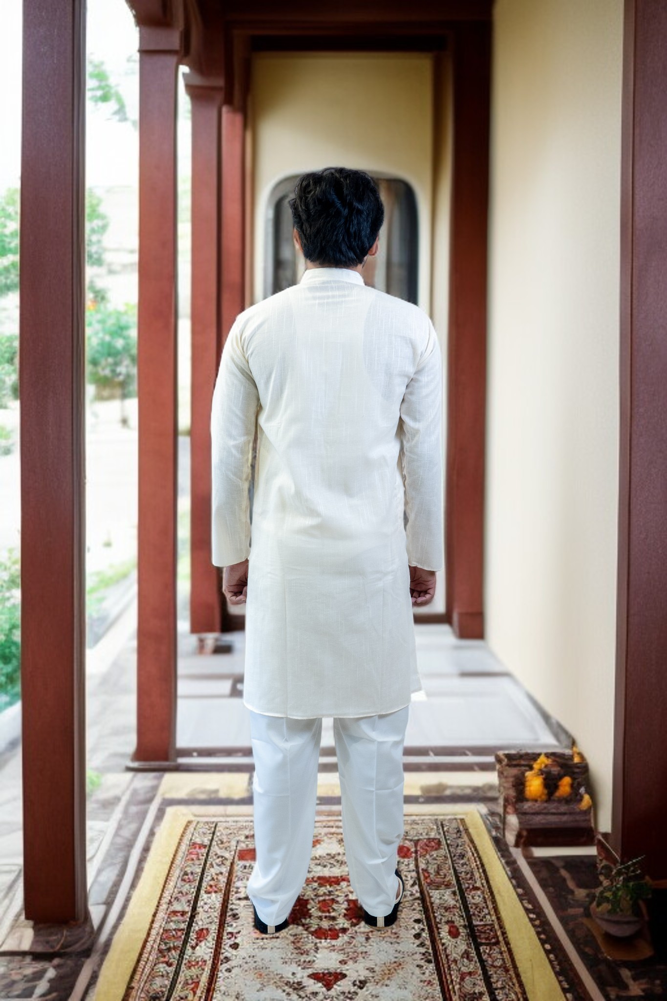 White Kurta Pajama – Pure Comfort for Everyday Wear - Image 5